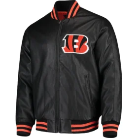 Cincinnati Bengals G-III Sports by Carl Banks Varsity Jacket