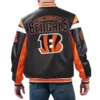 Cincinnati Bengals G-III Sports by Carl Banks Leather Jacket