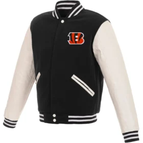 Cincinnati Bengals Pro Standard Wool & Faux Leather Jacket