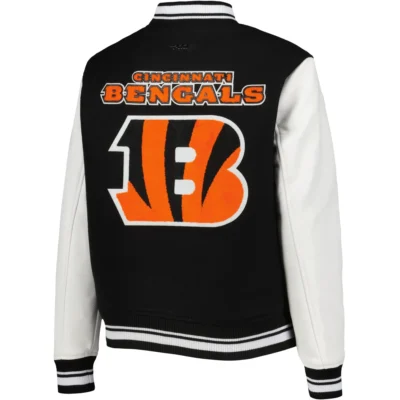 Cincinnati Bengals Pro Standard Wool & Leather Varsity Jacket