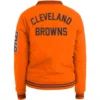 Cleveland Browns Football Team Players Satin Varsity Jacket