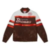 Cleveland Browns Special Script Brown & White Jacket