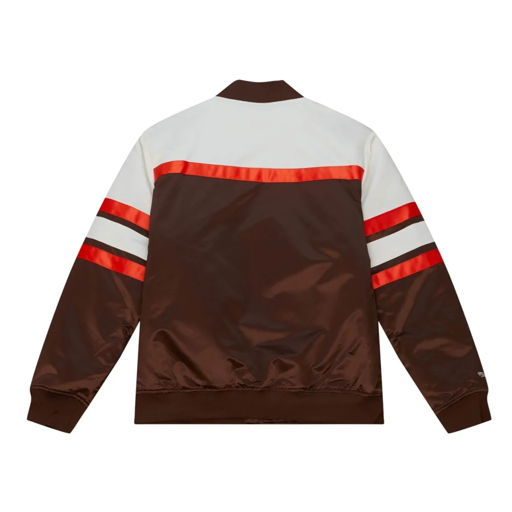 Cleveland Browns Special Script Brown & White Jacket