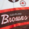 Cleveland Browns Special Script Brown & White Jacket