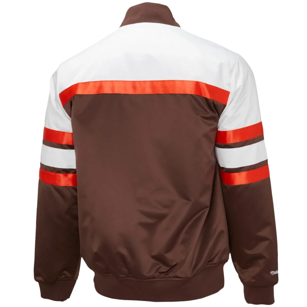 Cleveland Browns Team Players Satin Varsity Jacket