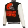 Cleveland Browns Wool & Leather Varsity Jacket