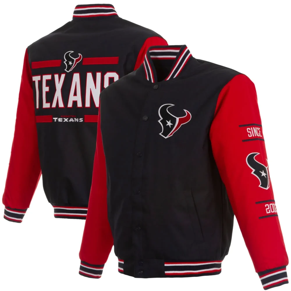 Houston Texans Football Team Players Varsity Jacket