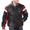 Houston Texans G-III Sports by Carl Banks Leather Jacket