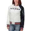 Houston Texans Starter Hometown Satin Varsity Jacket